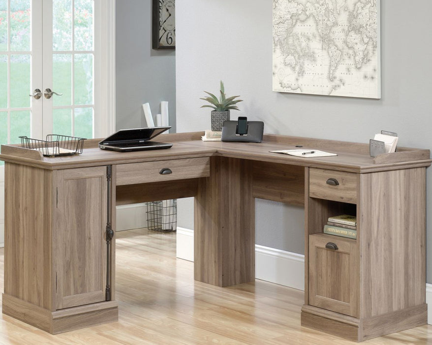 Barrister Home L-Shaped Desk.