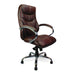 Sandown - High Back Luxurious Leather Faced Synchronous Executive Armchair.