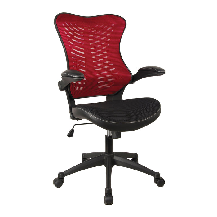 Mercury 2 - Executive Medium Back Mesh Chair with AIRFLOW Fabric on the Seat.