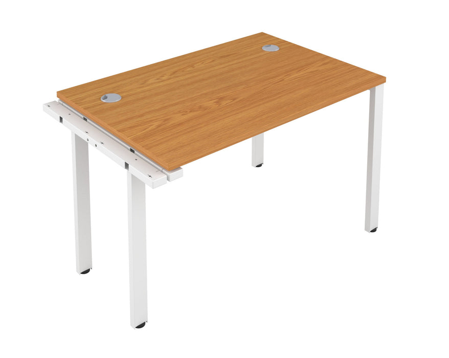 One person bench desk - White Frame