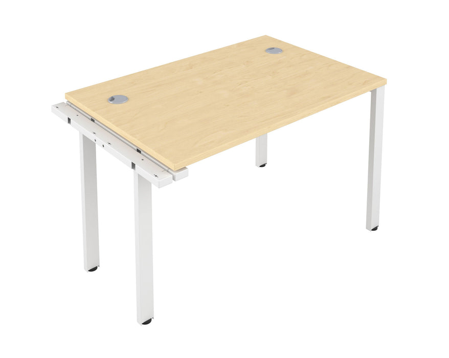 One person bench desk - White Frame