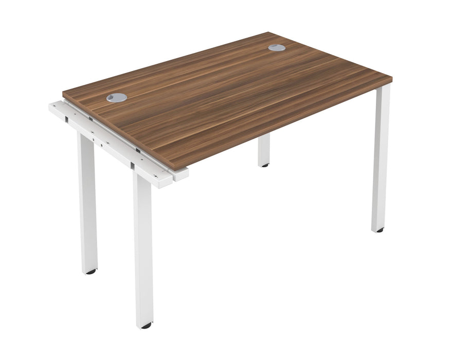 One person bench desk - White Frame