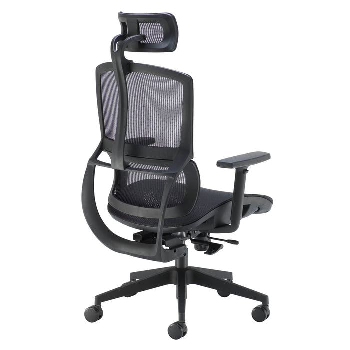 Alto Mesh Back Chair Black.