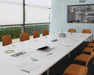 Adapt - Rectangular Boardroom Table - Black Frame.