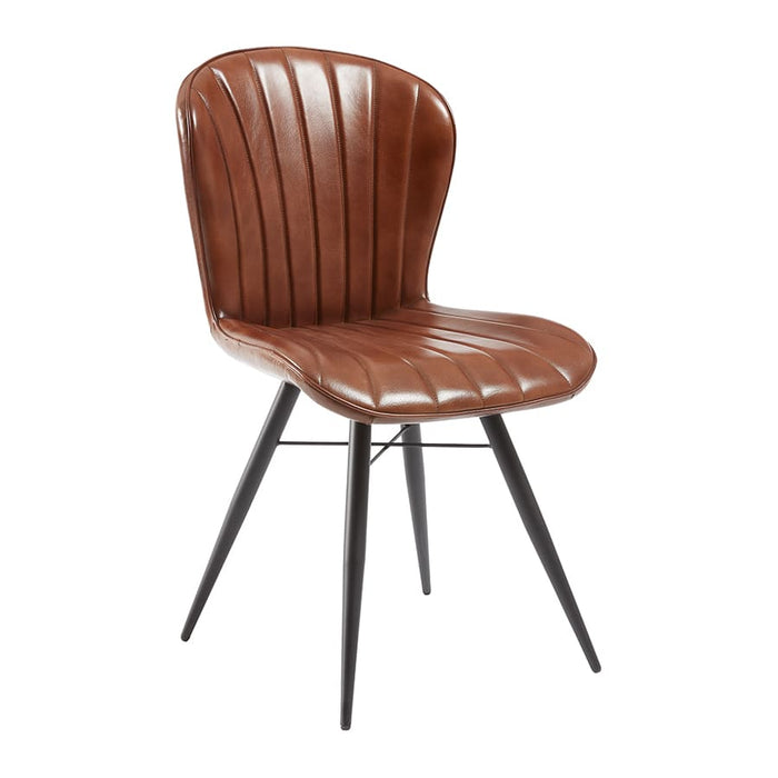 LENA Side Chair - Genuine Leather