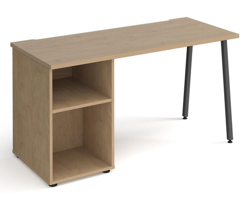 Sparta - A-Frame Leg Desk with Pedestal.