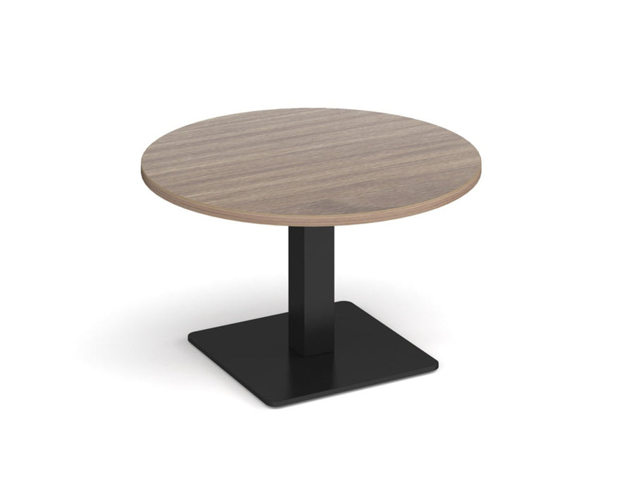 Brescia - Circular Coffee Table - Black Base