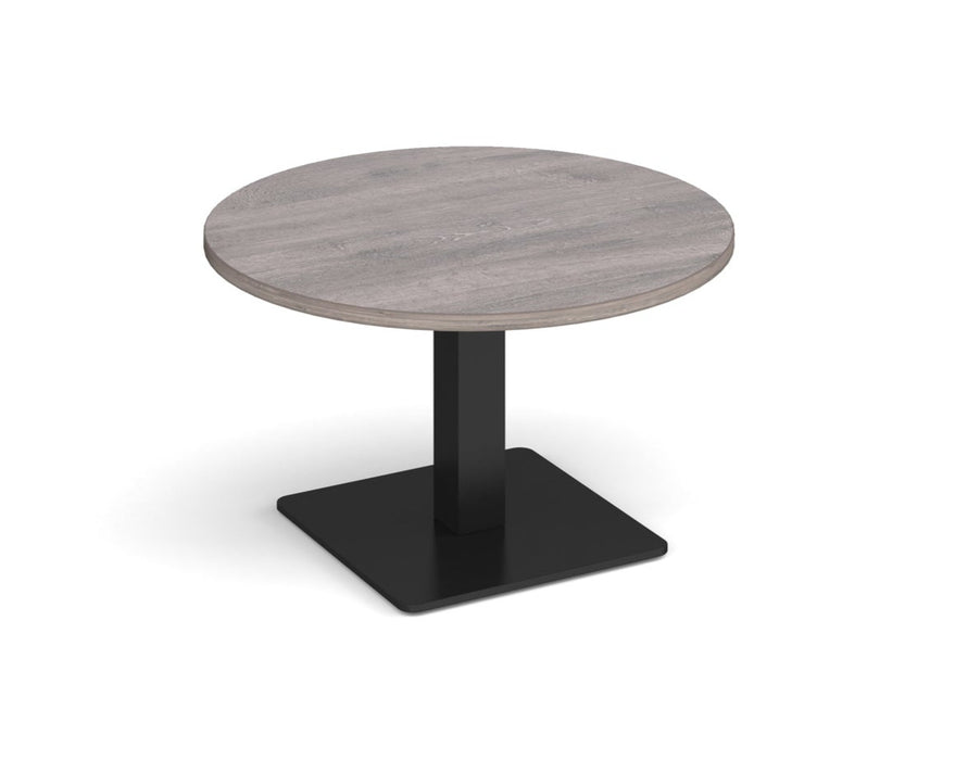 Brescia - Circular Coffee Table - Black Base