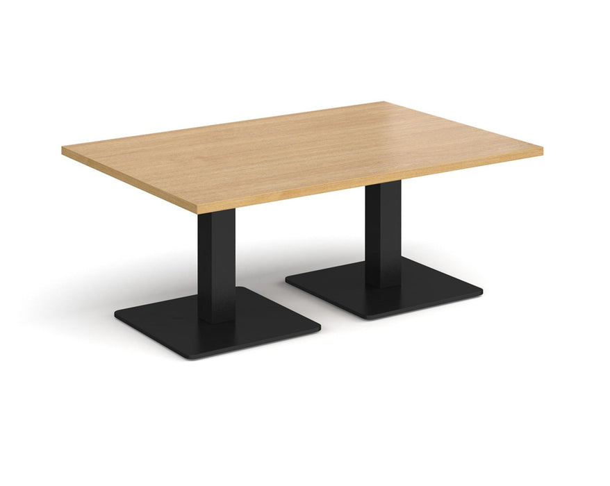 Brescia - Rectangular Coffee Table - Black Base.