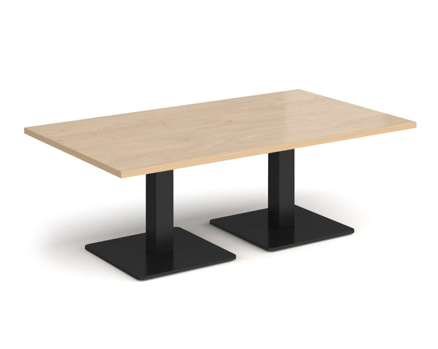 Brescia - Rectangular Coffee Table - Black Base