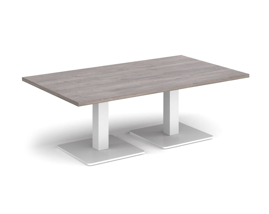 Brescia - Rectangular Coffee Table - White Base