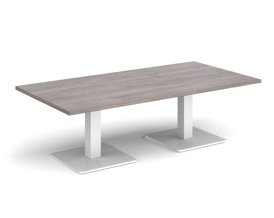 Brescia - Rectangular Coffee Table - White Base