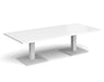 Brescia - Rectangular Coffee Table - White Base.