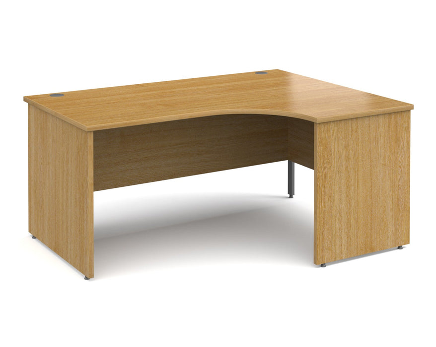 Contract 25 - Ergonomic Panel End Leg Desk - Right Hand.