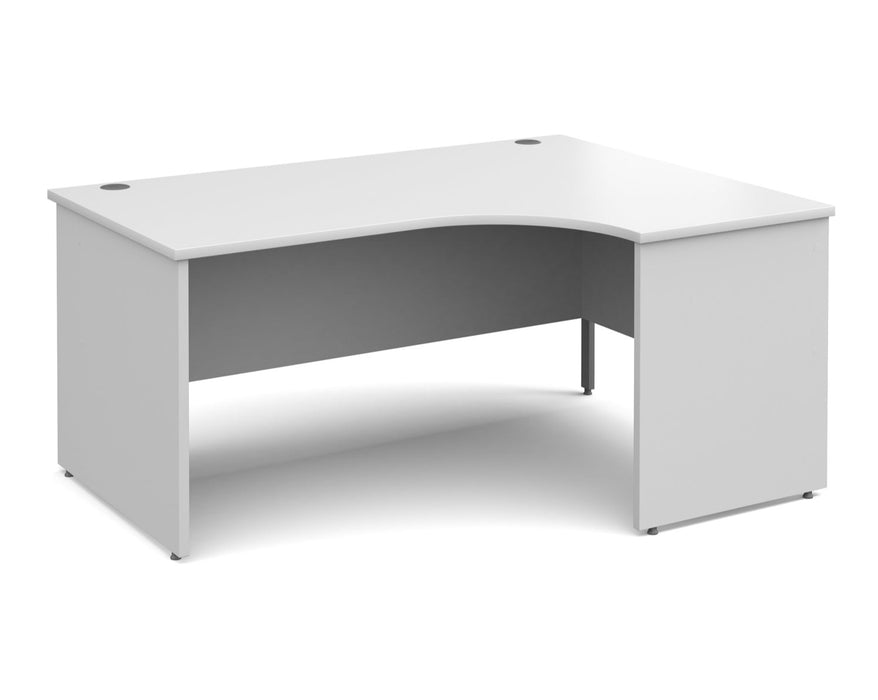 Contract 25 - Ergonomic Panel End Leg Desk - Right Hand.