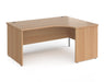 Contract 25 - Ergonomic Panel End Leg Desk - Right Hand.