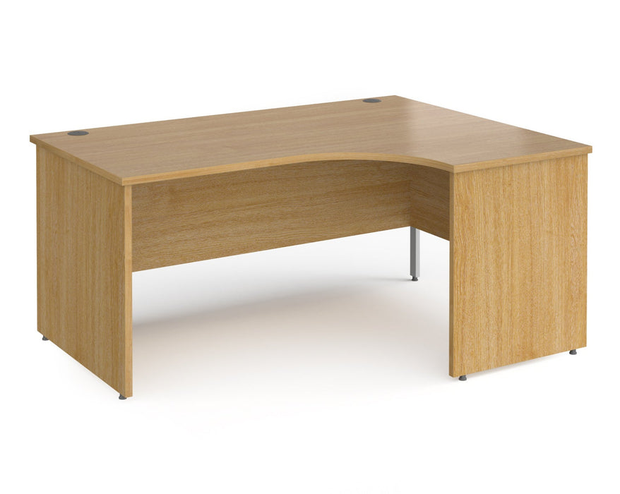 Contract 25 - Ergonomic Panel End Leg Desk - Right Hand.