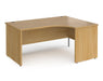 Contract 25 - Ergonomic Panel End Leg Desk - Right Hand.