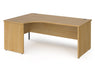 Contract 25 - Ergonomic Panel End Leg Desk - Left Hand.