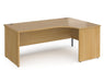 Contract 25 - Ergonomic Panel End Leg Desk - Right Hand.