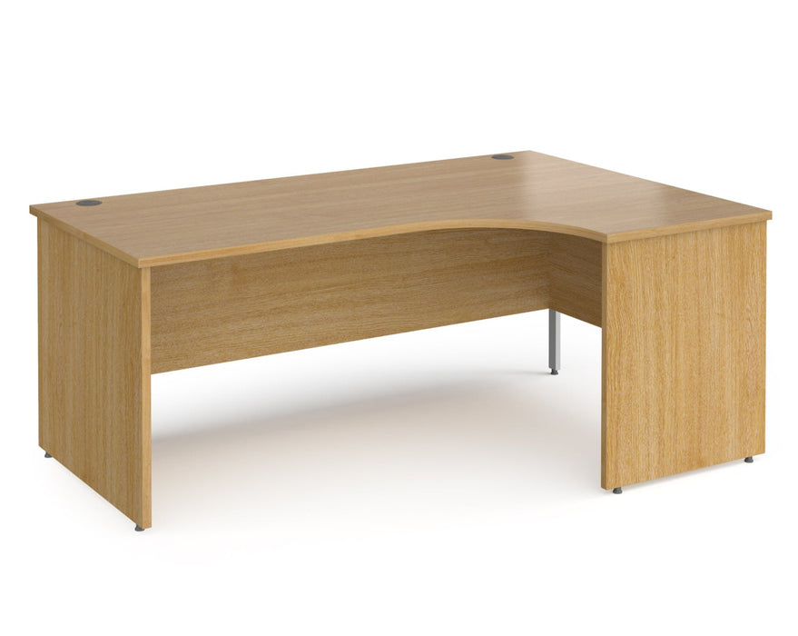 Contract 25 - Ergonomic Panel End Leg Desk - Right Hand.