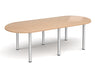 Radial Leg - Boardroom Table - Silver Legs.