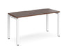 Adapt II - Single Bench Desk - White Frame - 600mm.