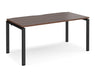 Adapt II - Single Bench Desk - Black Frame - 800mm.