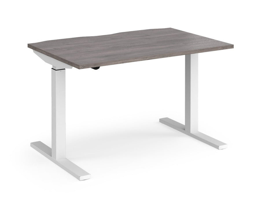 Elev8²Mono - Sit-stand Desk - White Frame.