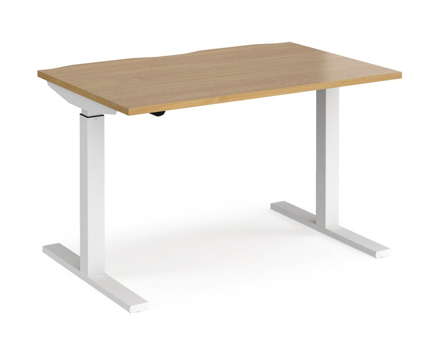 Elev8²Mono - Sit-stand Desk - White Frame.