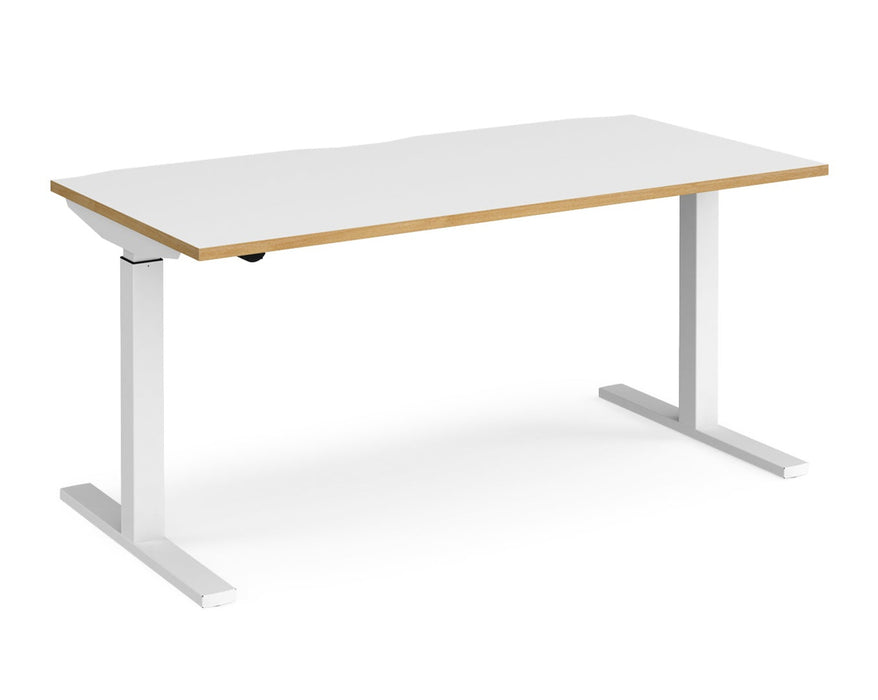 Elev8²Mono - Sit-stand Desk - White Frame.