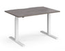 Elev8²Touch - Sit-stand Single Desk - White Frame.