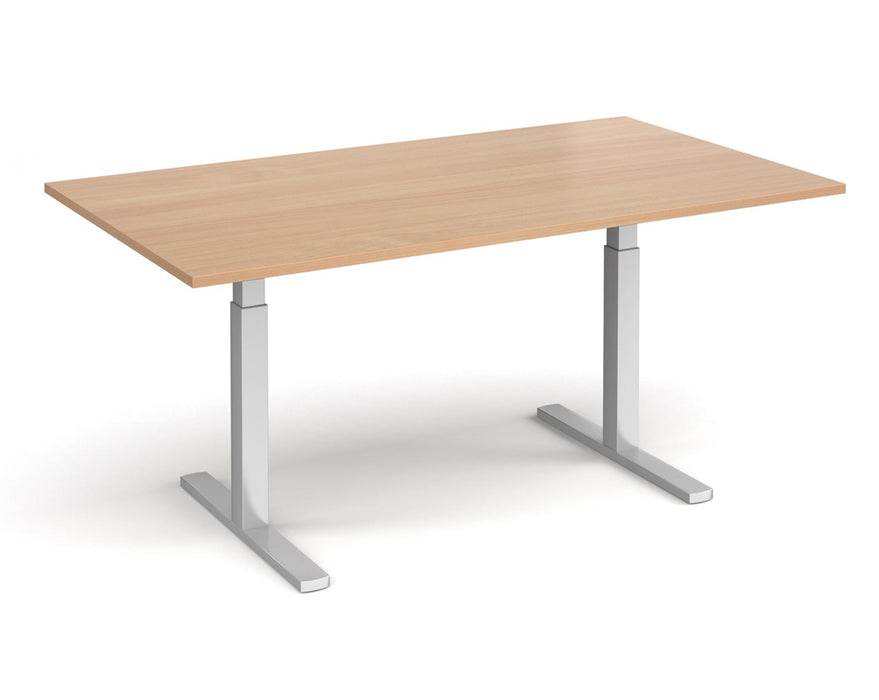 Elev8²Touch - Boardroom Table - Silver Frame.