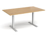 Elev8²Touch - Boardroom Table - Silver Frame.