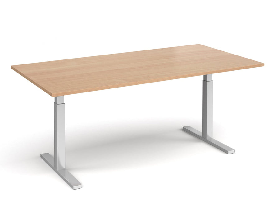 Elev8²Touch - Boardroom Table - Silver Frame.