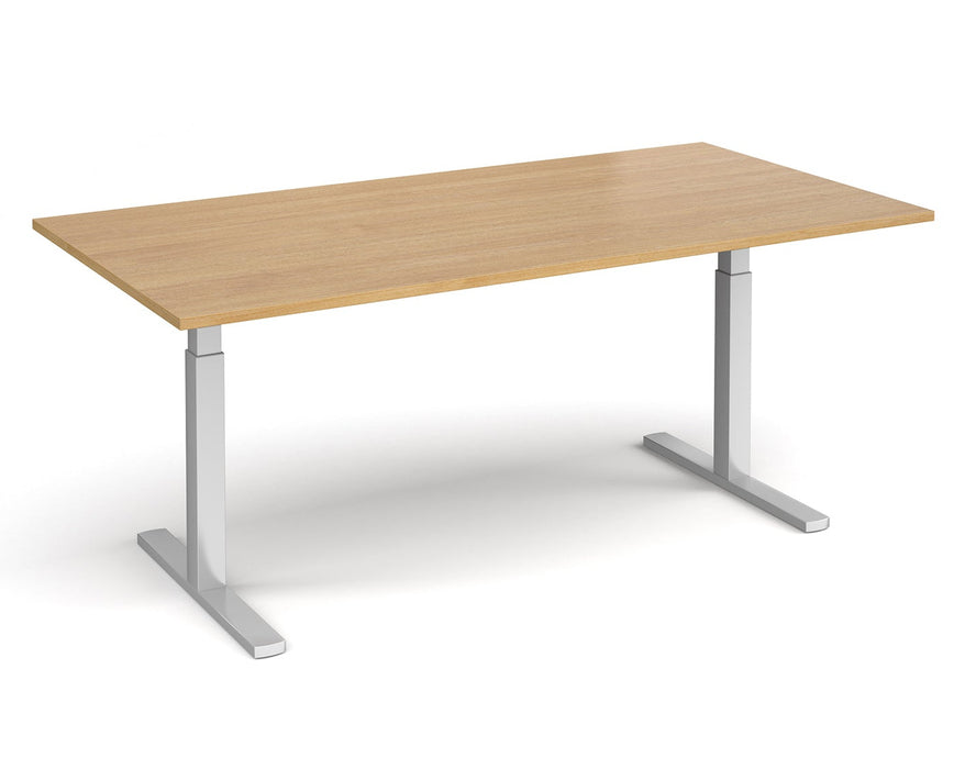 Elev8²Touch - Boardroom Table - Silver Frame.