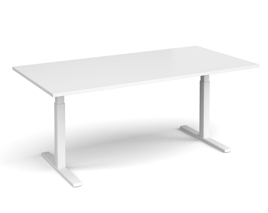 Elev8²Touch - Boardroom Table - White Frame.