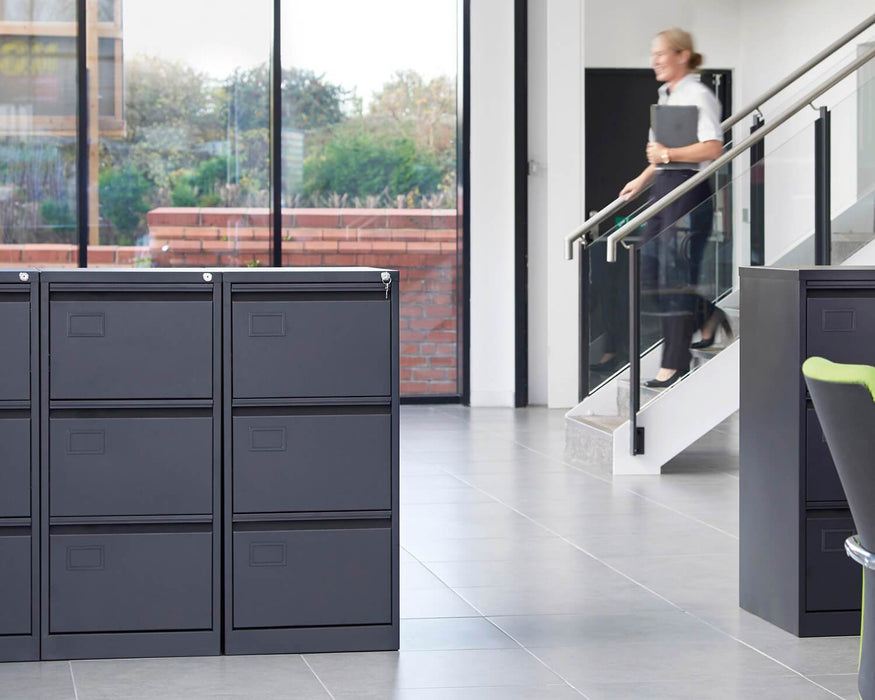 Executive Filing Cabinets - Three Drawers.