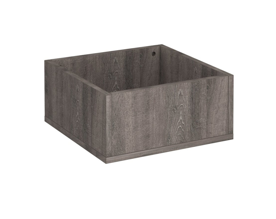 Flux modular storage single wooden planter box