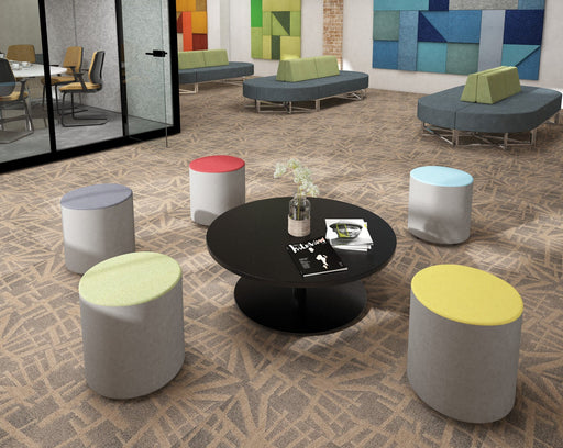 Groove - Modular Breakout Seating - Forecast Grey Body with Present Grey Top.