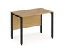 Maestro 25 -  Straight Desk 600mm Depth - Bench Leg Frame in Black.