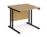 Maestro 25 - Straight Square 800mm Deep Desk.