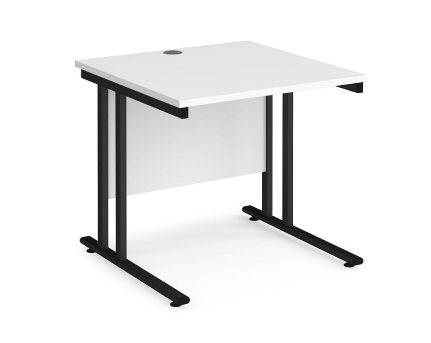 Maestro 25 - Straight Square 800mm Deep Desk.