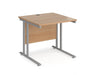 Maestro 25 - Straight Square 800mm Deep Desk.