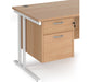 Maestro 25 -  2 Drawer Fixed Pedestal.