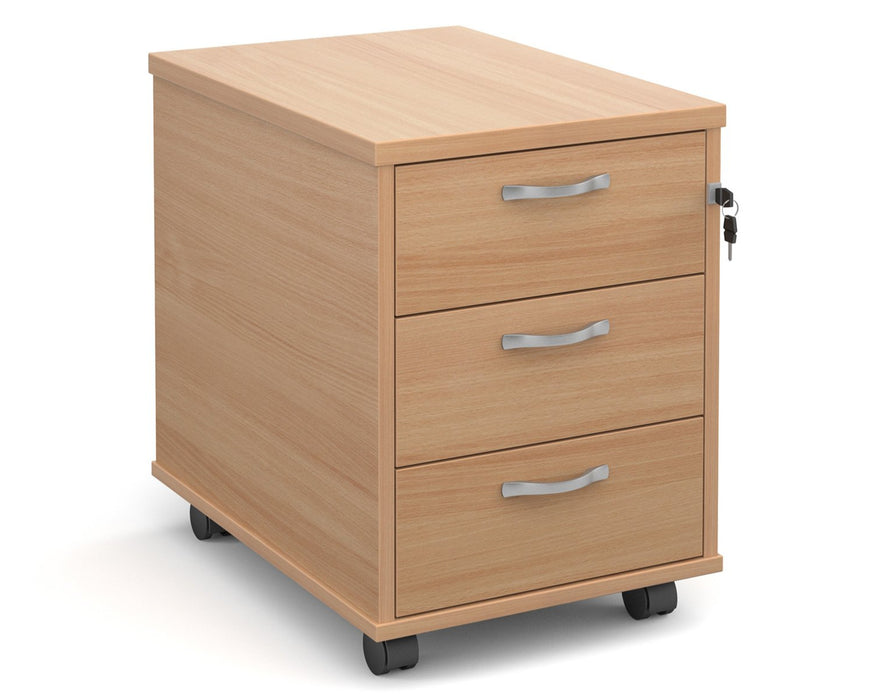 Universal Three Drawer Mobile Pedestal.