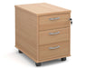 Universal Three Drawer Mobile Pedestal.