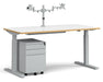 Elev8 Mono- Straight Sit-Stand Workstation.