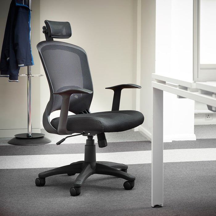 Solaris - Mesh Back Operator Chair.