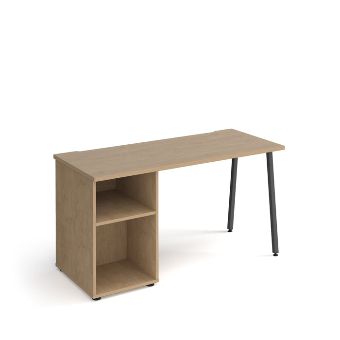 Sparta - A-Frame Leg Desk with Pedestal.